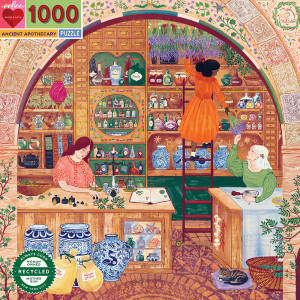 eeBoo-Puzzle 1000 Teile: Historische Apotheke