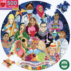 eeBoo-Puzzle 500 Teile: Frauen der Welt