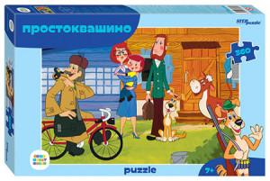 Steppuzzle-Puzzle 360 Teile: Familie auf dem Bauernhof