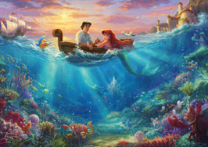 Disney - Arielle, Kinkade