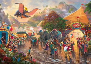Schmidt-Spiele-Puzzle 1000 Teile: Kinkade - Disney Dumbo