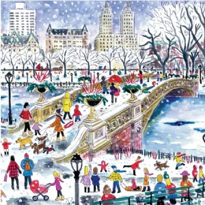 Schlittenfahrt im Central Park, Storrings