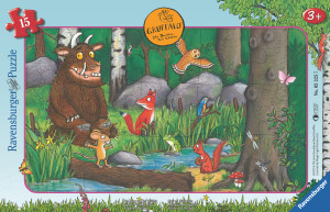 Ravensburger-Puzzle 15 Teile: Die Maus und der Grüffelo