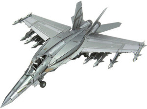 Metal Earth - F/A-18 Super Hornet - 3D Metall Puzzle