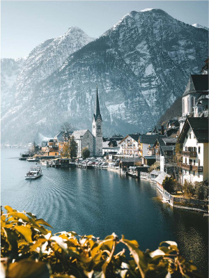Ambassador-Puzzle 1000 Teile: Hallstatt Österreich (Tobias Hägg)