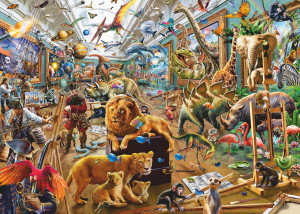 Ravensburger-Puzzle 1000 Teile: Chaos in der Galerie