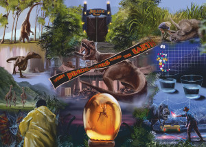Ravensburger-Puzzle 1000 Teile: Jurassic Park