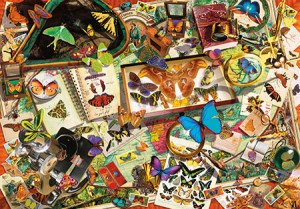 Clementoni-Puzzle 500 Teile: Der Schmetterlings-Sammler