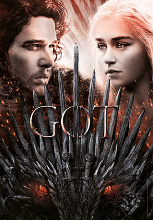 Clementoni-Puzzle 1000 Teile: Game of Thrones - Jon Snow und Daenerys Targaryen
