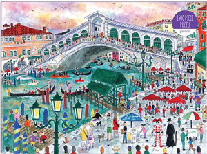 Galison/Mudpuppy-Puzzle 1500 Teile: Venedig, Storrings
