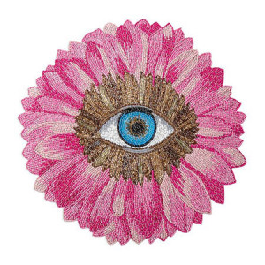 Blüte mit Auge, Adler