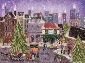 Marktplatz zu Weihnachten, Laforme