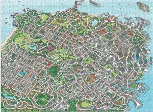 Die große Stadt am Meer