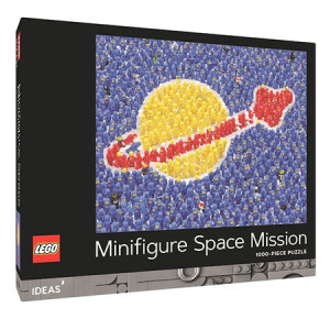 Galison/Mudpuppy-Puzzle 1000 Teile: LEGO - Weltraummission