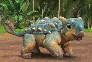 Schmidt-Spiele-Puzzle 60 Teile: Neue Abenteuer: Der Ankylosaurus Bumpy
