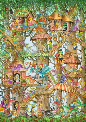 Heye-Puzzle 1000 Teile: Das Baumhaus