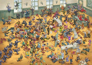 Heye-Puzzle 1000 Teile: Im Gerichtssaal