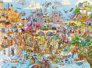 Heye-Puzzle 1500 Teile: Hollyworld