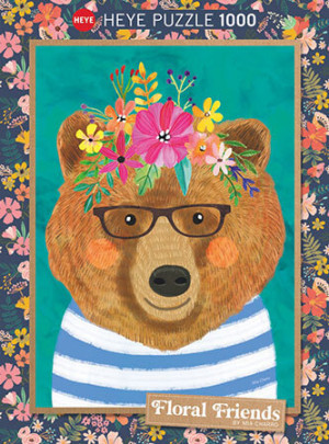 Floral Friends - Sanfter Bär