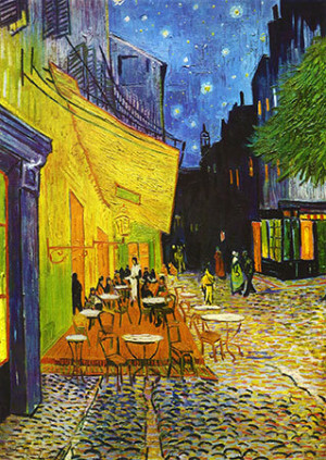 Cafe bei Nacht, van Gogh