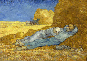 Enjoy Puzzle-Puzzle 1000 Teile: Vincent Van Gogh: Mittagsruhe nach Millet