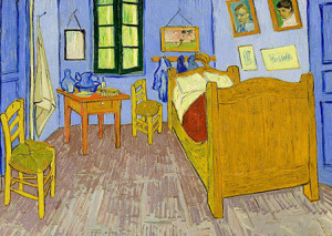 Schlafzimmer in Arles, van Gogh