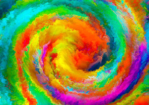 Enjoy Puzzle-Puzzle 1000 Teile: Gradient: Farbwirbel