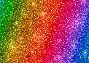 Enjoy Puzzle-Puzzle 1000 Teile: Gradient: Glitzernder Regenbogen