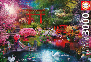 Educa-Puzzle 3000 Teile: Japanischer Garten