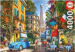 Educa-Puzzle 4000 Teile: Paris Altstadt