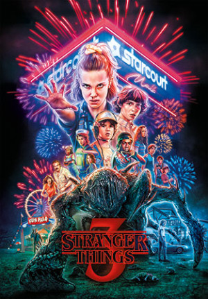Clementoni-Puzzle 1000 Teile: Stranger Things - Staffel 3