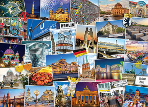 Eurographics-Puzzle 1000 Teile: Globetrotter Berlin