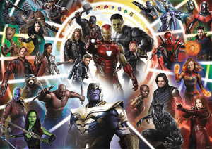Trefl Puzzle-Puzzle 1000 Teile: Avengers - Thanos