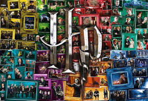 Trefl Puzzle-Puzzle 1500 Teile: Harry Potter Filmcollage