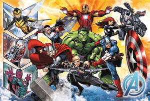 Trefl Puzzle-Puzzle 100 Teile: Avengers: Gemeinsam sind sie stark!