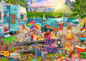Trefl Puzzle-Puzzle 1003 Teile: Hidden Shapes|Wohnmobil-Trip