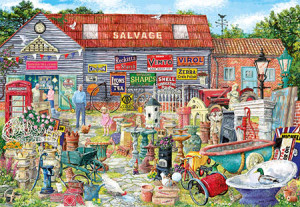Gibsons-Puzzle 2000 Teile: Töpfe und Hochräder