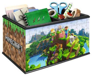 Ravensburger-Puzzle 216 Teile: Minecraft Stifte Box