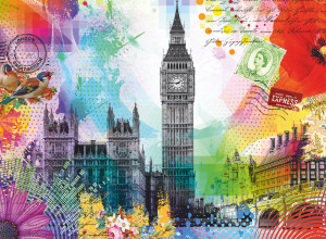 Ravensburger-Puzzle 500 Teile: Grüße aus London