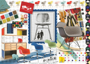 Ravensburger-Puzzle 1000 Teile: Eames Design Spektrum