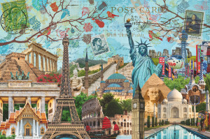 Ravensburger-Puzzle 5000 Teile: Big City Collage