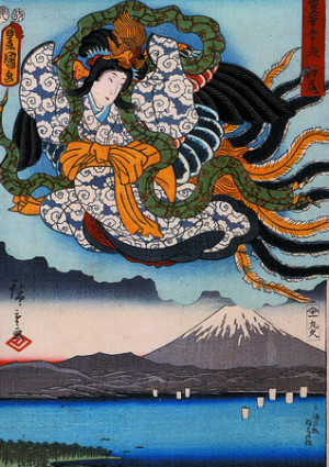 Amaterasu, Hiroshige