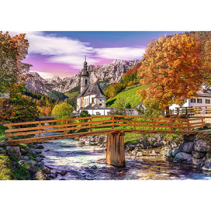 Trefl Puzzle-Puzzle 1000 Teile: Herbst in Bayern