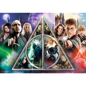 Trefl Puzzle-Puzzle 1000 Teile: Harry Potter - Kampf gegen die dunklen Mächte