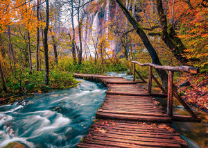 Enjoy Puzzle-Puzzle 1000 Teile: Idyllischer Bachlauf