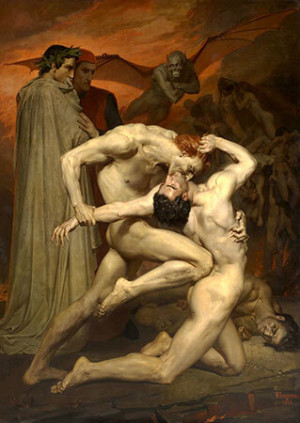 Dante und Vergil in der Hölle, Bouguereau