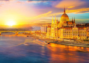 Parlamentsgebäude in Budapest