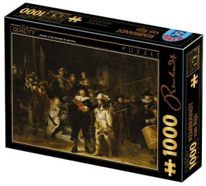D-Toys-Puzzle 1000 Teile: Die Nachtwache, Rembrandt