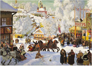 Masleniza, Kustodiev