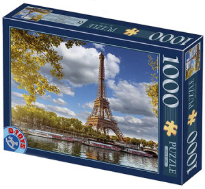 D-Toys-Puzzle 1000 Teile: Eiffelturm in Paris